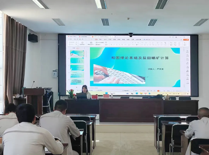公司成功举办水盐体系相图理论及应用专题培训 助力生产工艺提质增效